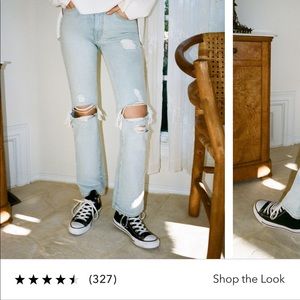 BDG Boot Cut Light Destroyed Jeans